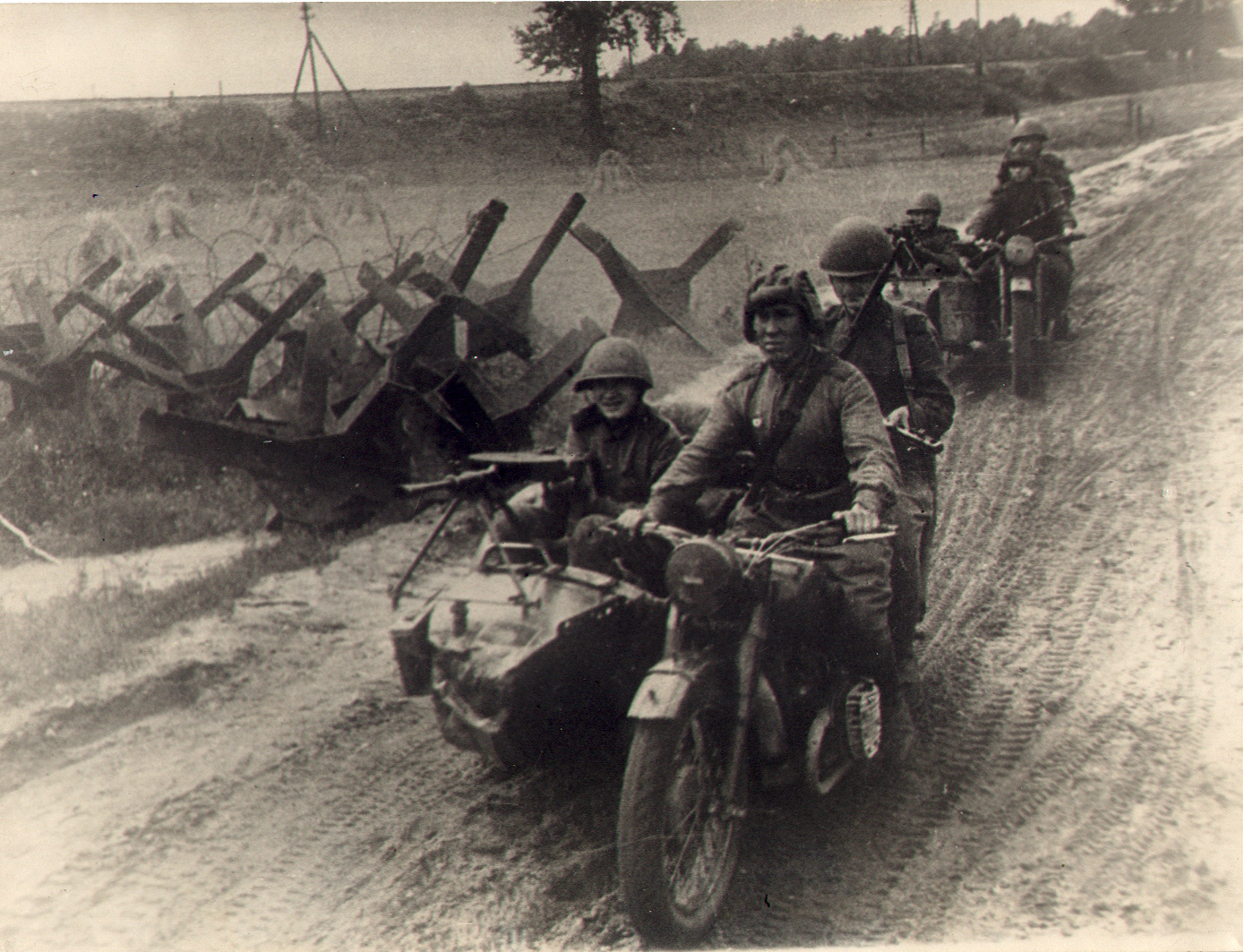 Мотоциклы Советской армии 1941-1945